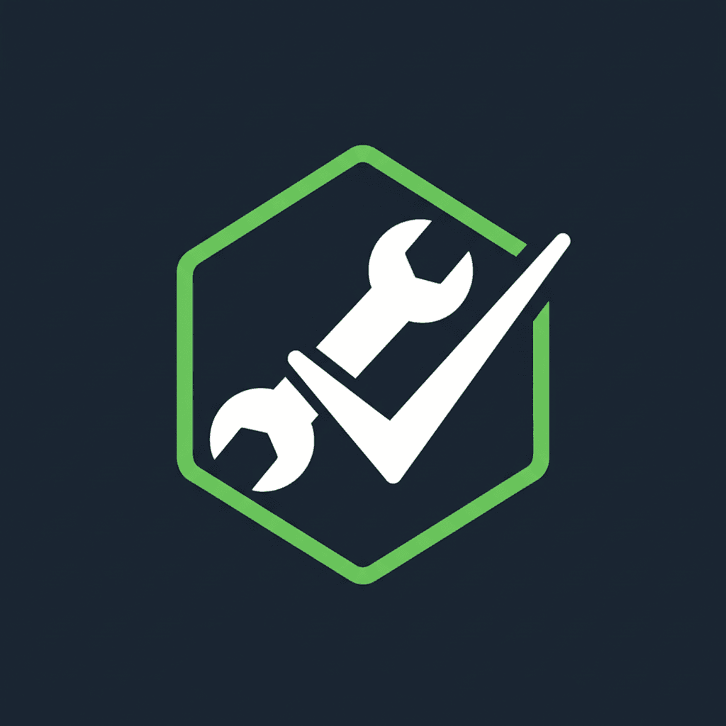 WorthTheFix wrench and check logo